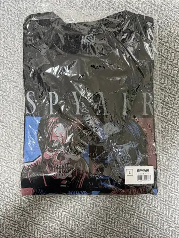SPYAIR 티셔츠 블랙 L 사이즈