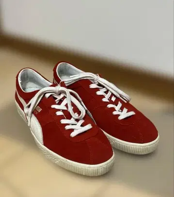 PUMA Crack heritage og 27cm 빨간색 스웨이드