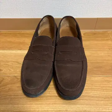 REGAL 리갈 스웨이드 로퍼 브라운