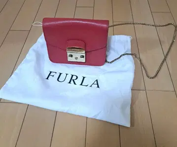 FURLA 숄더백 레드