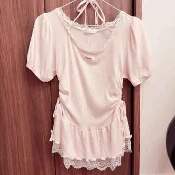 OLIVE des OLIVE 드로스트 레이스 튜닉