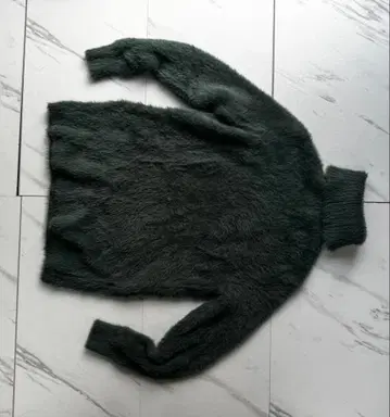 ZARA KNIT 터틀넥 니트 다크 그린