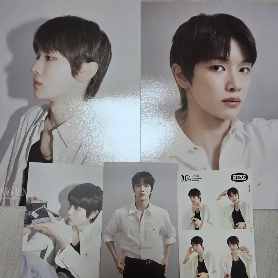 라이즈 성찬 시그 포스터 포카 네컷 양도 분철