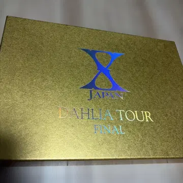 X JAPAN DAHLIA TOUR 완전판 최초 한정 컬렉터즈 BOX
