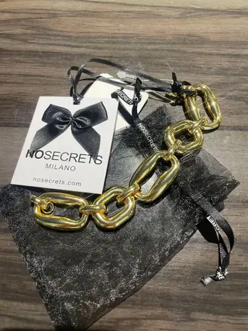 NOSECRETS MILANO 골드 체인 팔찌 노시크릿