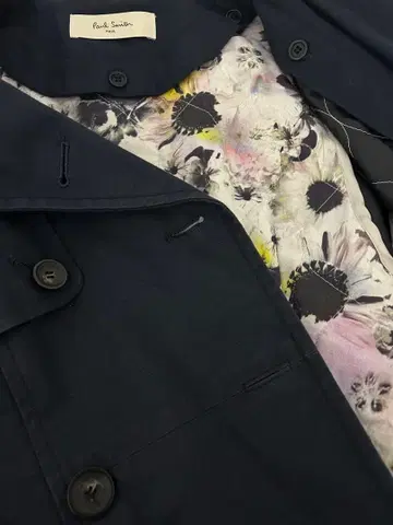 레어 Paul Smith 폴스미스 여성용 트렌치코트 네이비