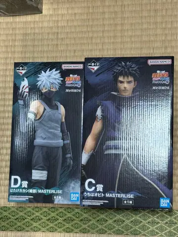NARUTO 카카시 오비토 제일복권 피규어 2체 세트