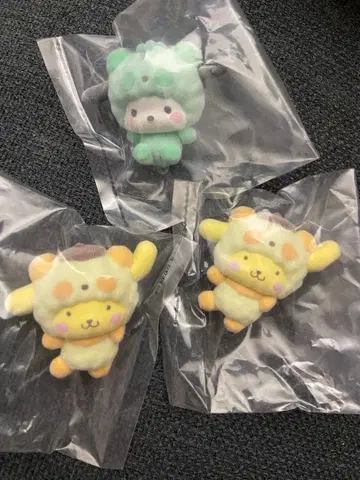 산리오 캐릭터 모코모코 팬더 플로키 마스코트