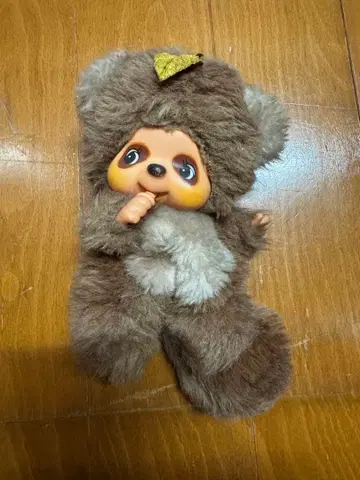 몽치치 봉제 인형 잎사귀 포함