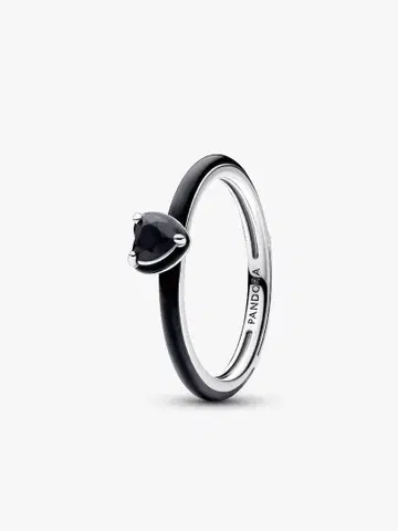 PANDORA Black Chakra Heart Ring