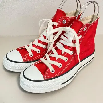 [ 새상품급 ] CONVERSE 컨버스 올스타 하이컷 빨간색 23.0