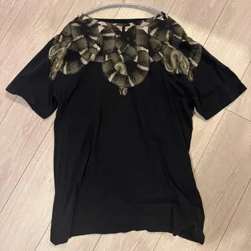 MARCELO BURLON 스네이크 프린트 티셔츠