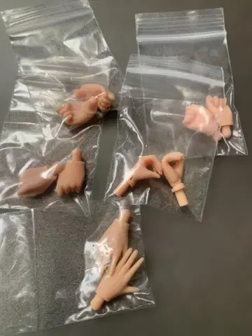 퓨어니모 프렉션 S 스킨 컬러 핸드 부품 5종
