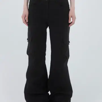 미세키서울 Pocket cargo bootscut pants BLACK2 | 브랜드 중고거래