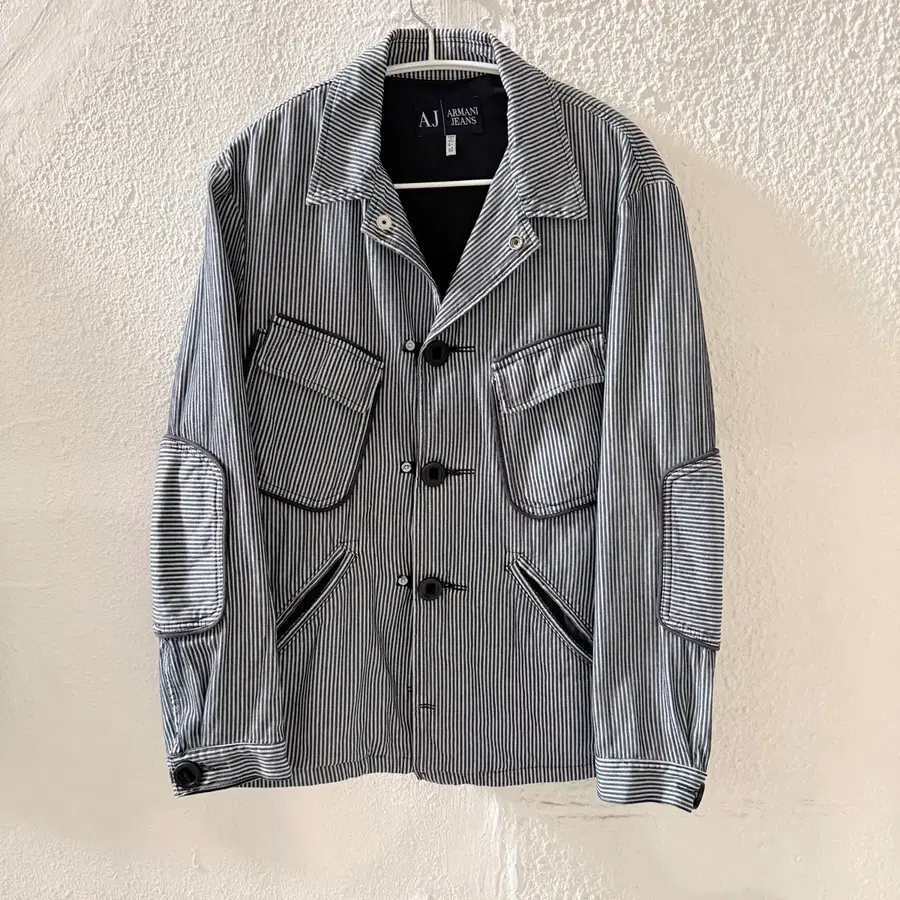 00s armani jeans hickory jacket