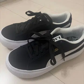 PUMA 스니커즈 블랙 24.5cm