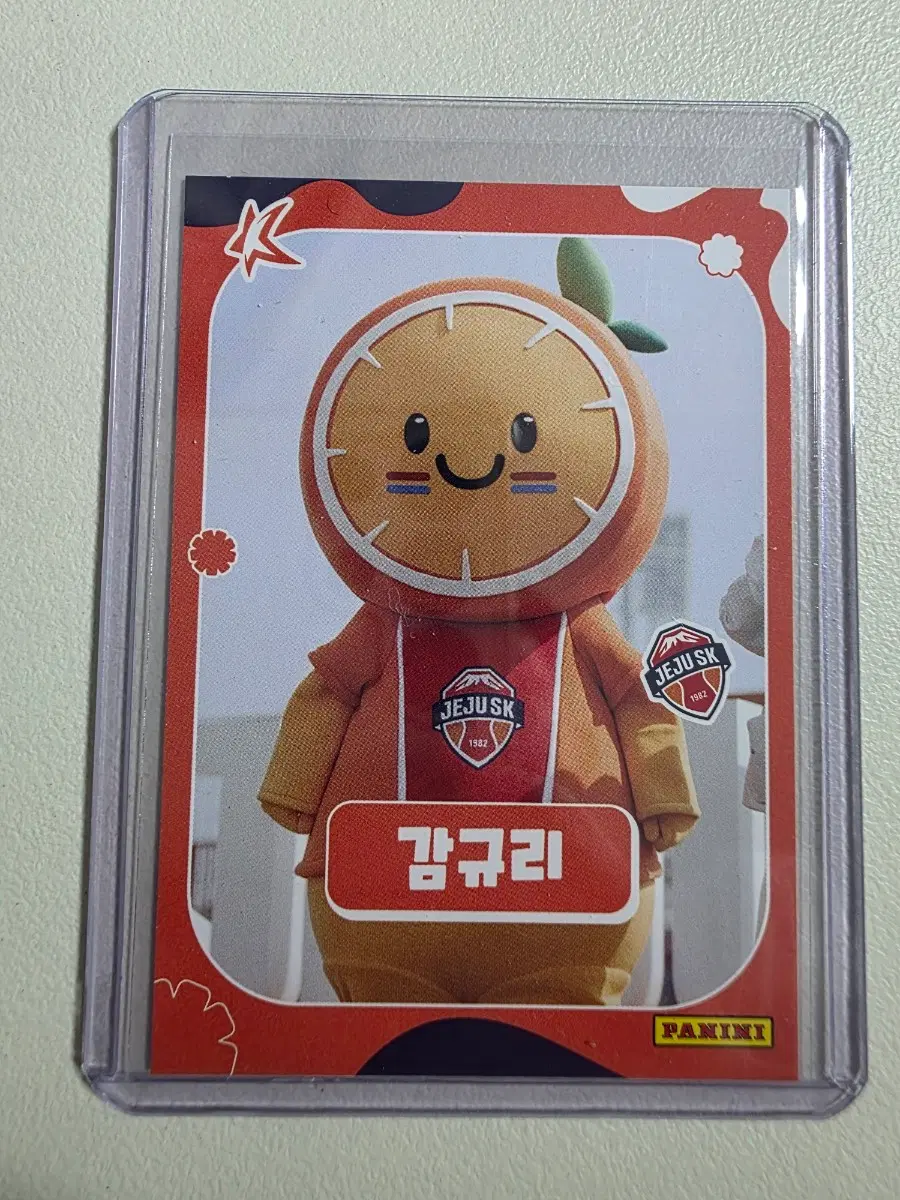 2026 k리그 파니니 제주sk fc 마스코트 감규리 카드 판매