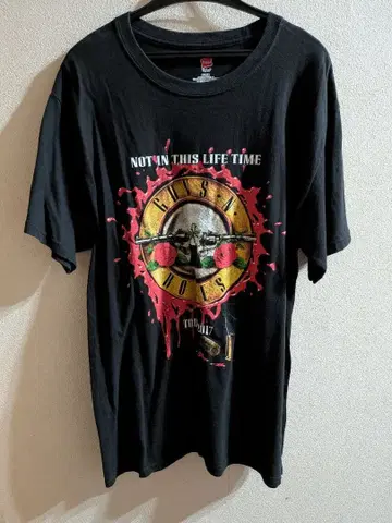 당일 발송 Guns N' Roses 건즈 투어 티셔츠 M