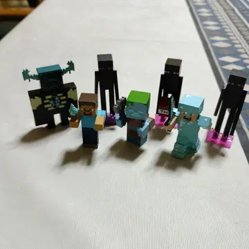 Minecraft 미니 피규어 6개 세트