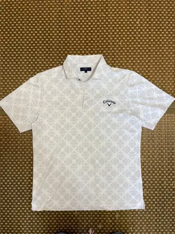 Callaway 골프웨어 반팔 피케 셔츠 올 패턴 LL
