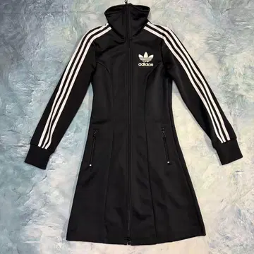 [ 새상품급 ] 아디다스 3스트라이프 트랙 원피스