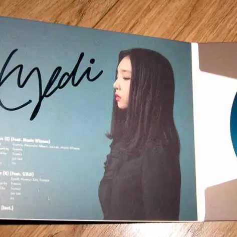 아이디 (Eyedi) 친필싸인 CD - CHAPTER 21