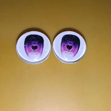 20mm 인형용 아이 돌피드림 아이 부품 하트 디자인