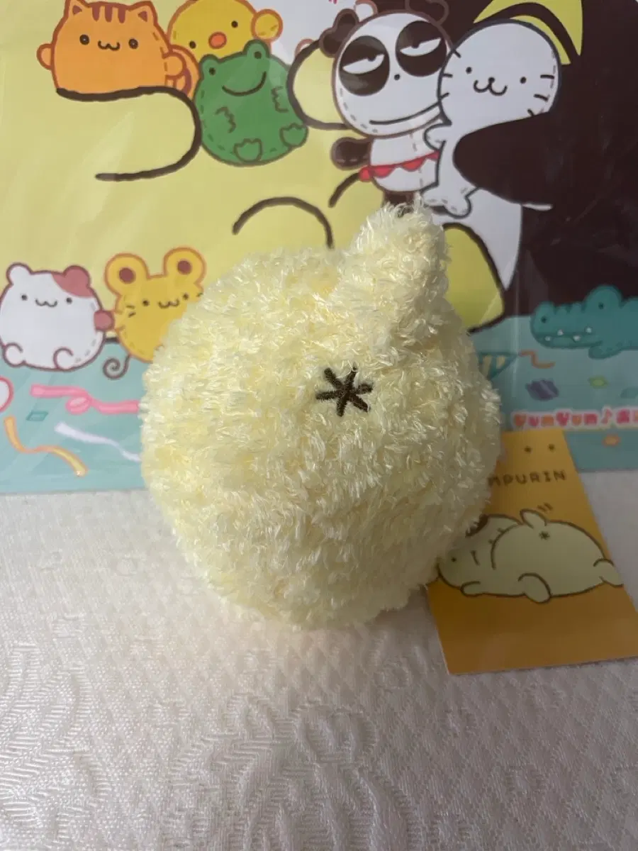 폼폼푸린 생일 오시리 푸리푸리 엉덩이 마스코트