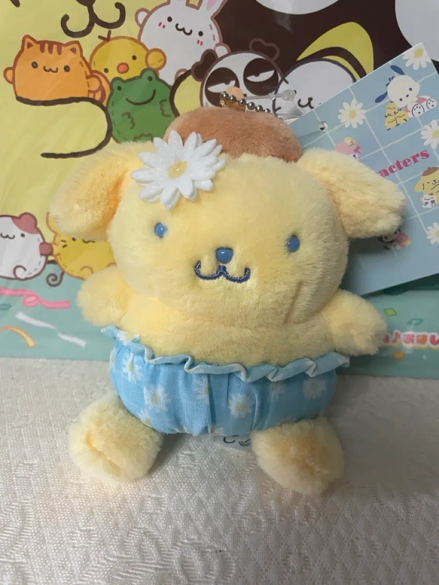 폼폼푸린 데이지 마스코트