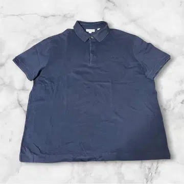 [새상품급] LACOSTE 라코스테 피케 셔츠 XXL 네이비 악어 로고