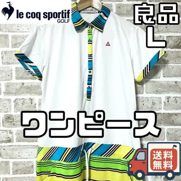 [ 선착순 ] 르꼬끄골프 여성용 반팔 원피스 L 화이트 계열