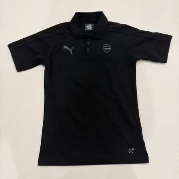 PUMA Arsenal 피케 셔츠 블랙 S 사이즈