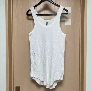 KAZUYUKI KUMAGAI 탱크탑 화이트