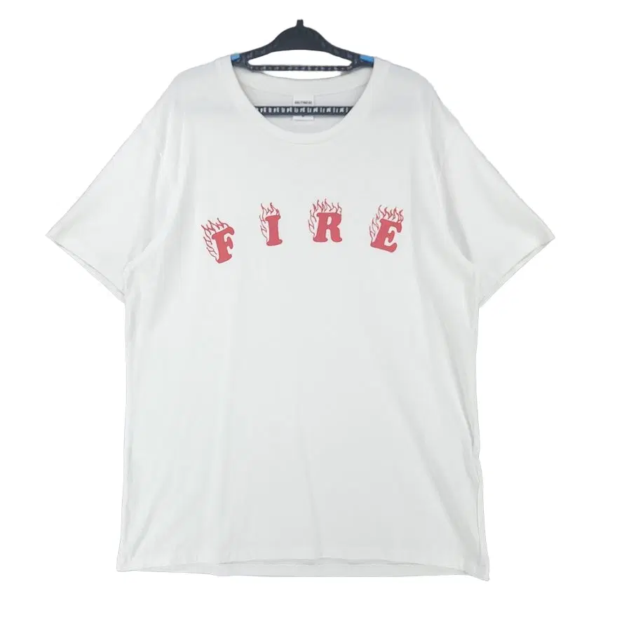 [남XL]와코마리아 길티파티 FIRE 라운드 반팔티[Y67-058]