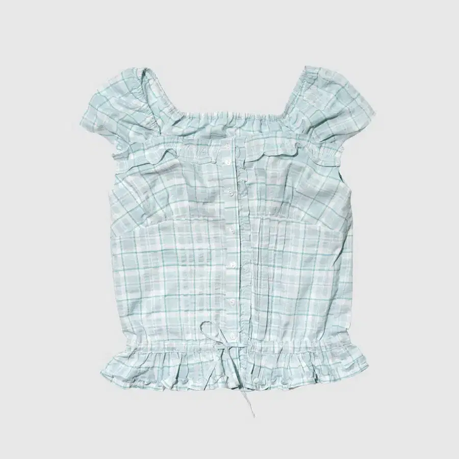 인앤양인하모니 bunny blouse 버니 블라우스 체크