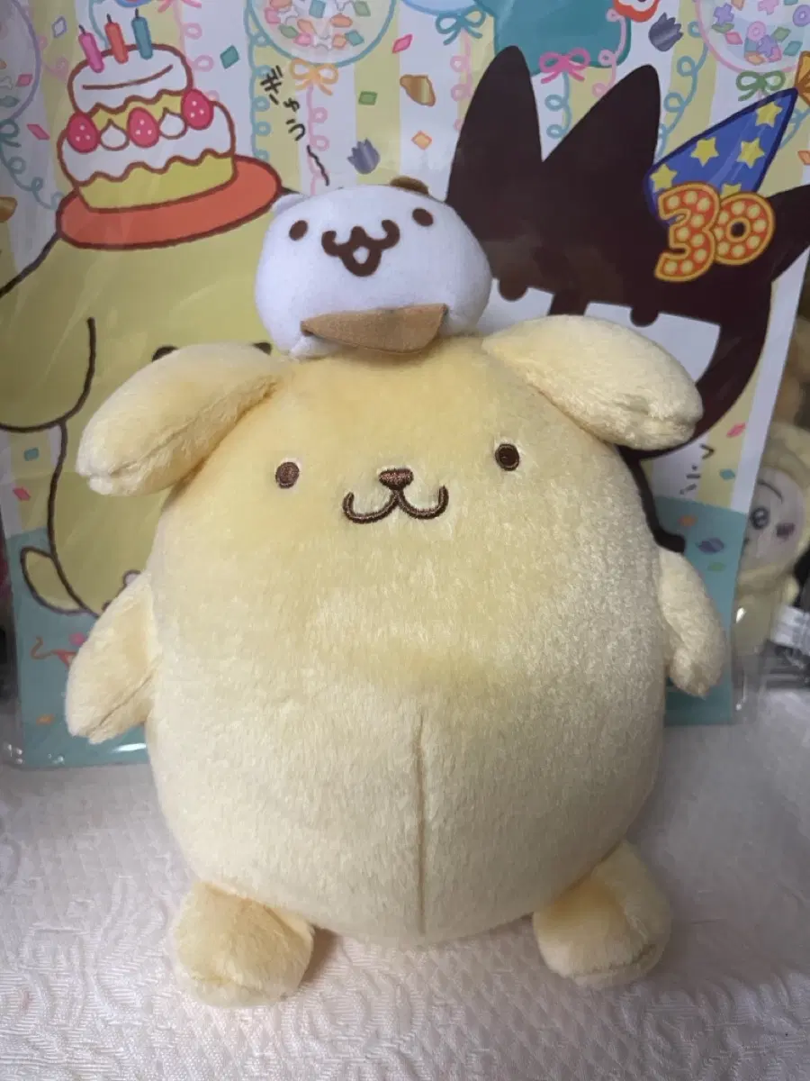 폼폼푸린 머핀모자