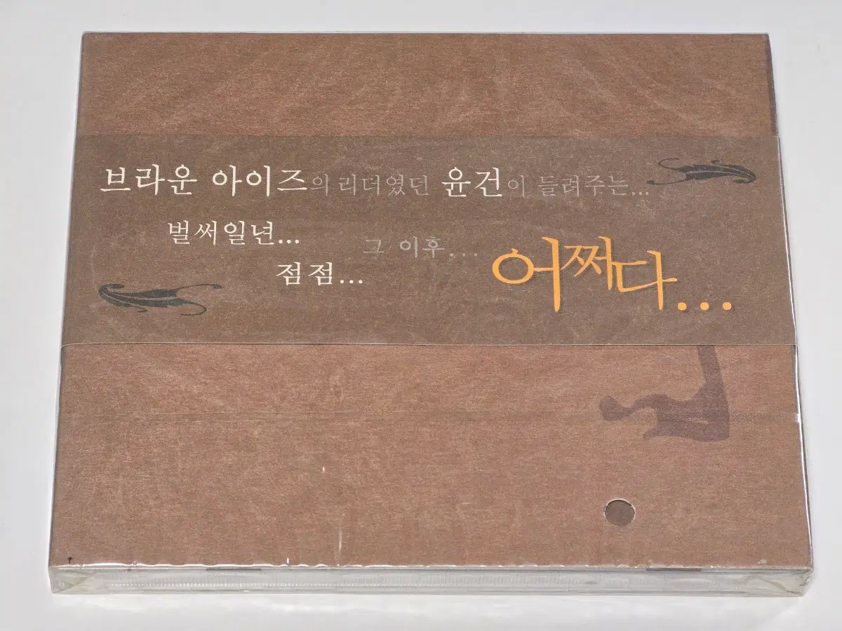 [미개봉 희귀반] 윤건(브라운 아이즈) - 어쩌다... 프로모션 싱글 비