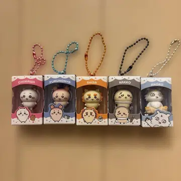 치이카와 초코 박스 피규어 키링 5종 세트