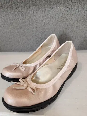 Rockport 발레 슈즈 핑크 베이지 플랫 펌프스