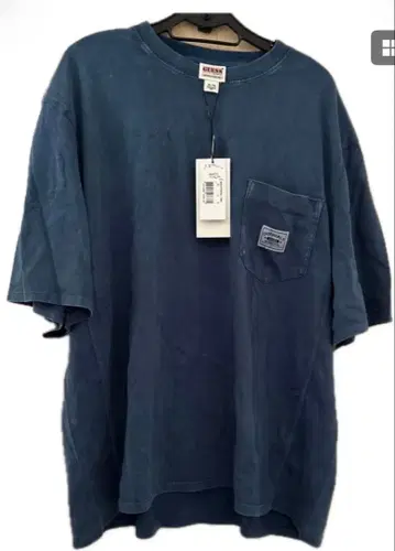 GUESS ORIGINALS 게스 오리지널스 티셔츠 블루 XL 사이즈