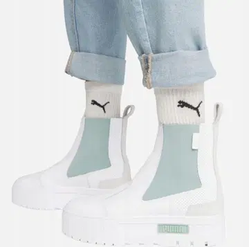PUMA (푸마) 스니커즈 부츠 신발 우먼 24cm