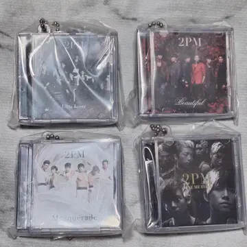 [ 새상품 미개봉 ] 2PM 가챠가챠 미니 CD 컬렉션 4종 세트
