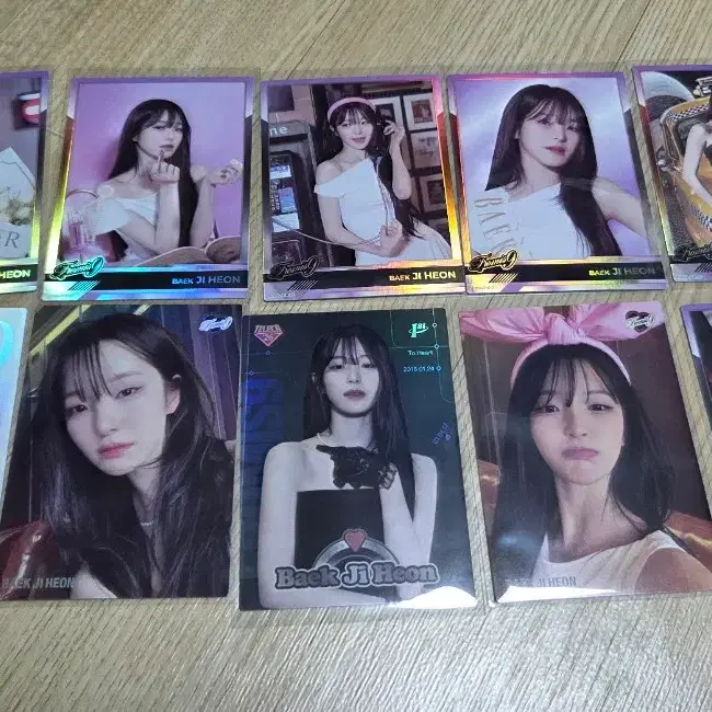 프로미스나인 테레카 백지헌 홀로 lot