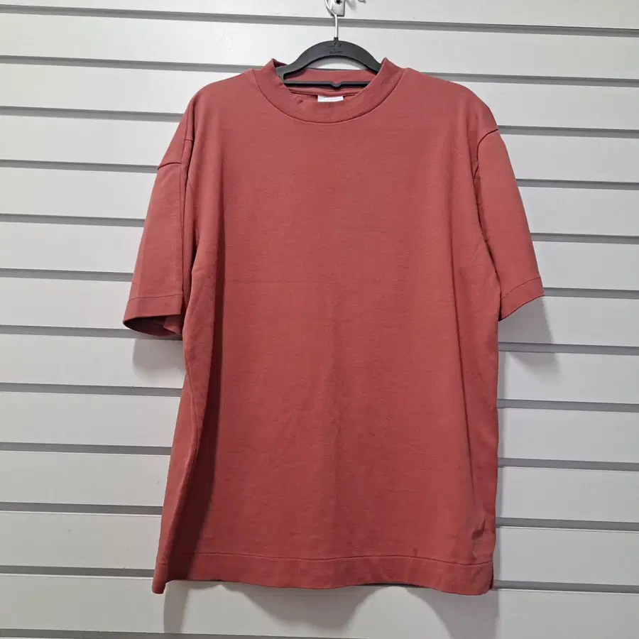 ZARA 적벽돌 여성 면 반팔티셔츠 77 옷장꾸미기