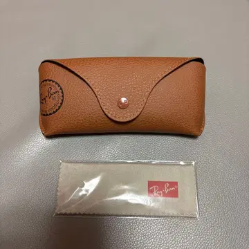 레이밴 케이스 브라운 새상품 미사용