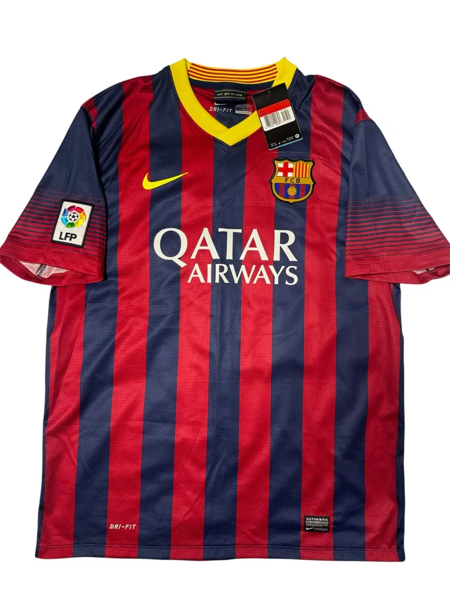 BNWT 바르셀로나 13-14 홈 레플리카 L / LFP 패치 / 택보유 / 품번 532822-413