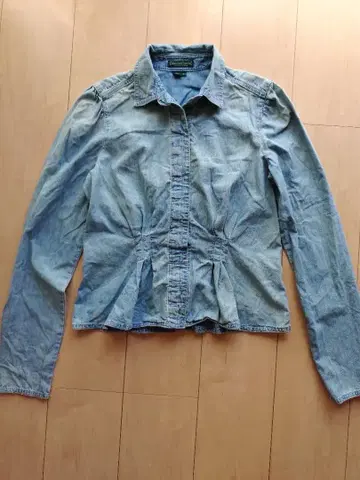 LAUREN JEANS 샴브레이 셔츠 S 랄프 로렌 갤더 긴팔