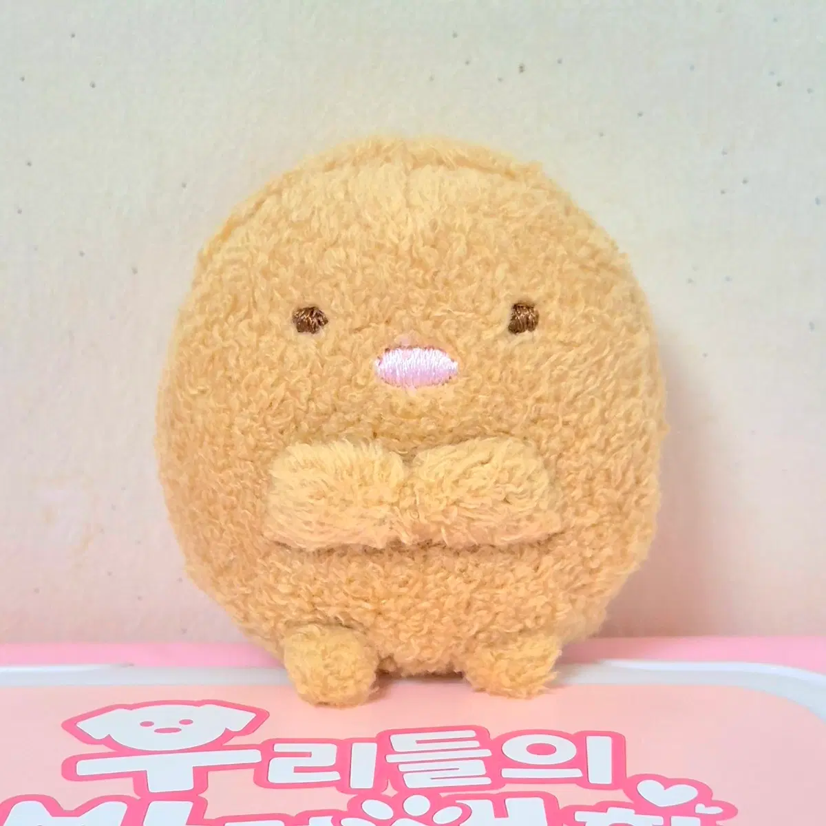고전 빈티지 스미코 스밋코구라시 돈까스 미니 인형