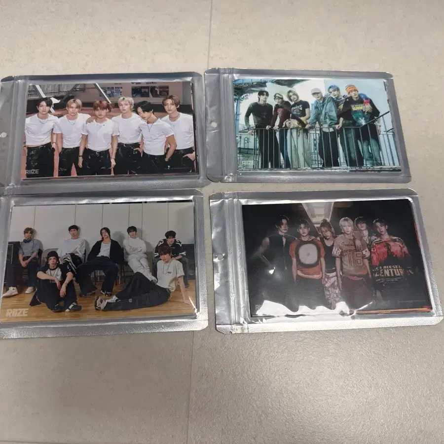 라이즈 포토세트 단체사진 겟어기타라이징붐붐베임파서블