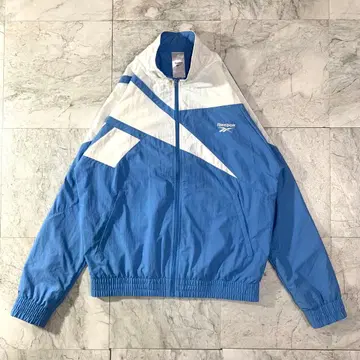 reebok 나일론 자켓 빅 벡터 스카이블루 블루